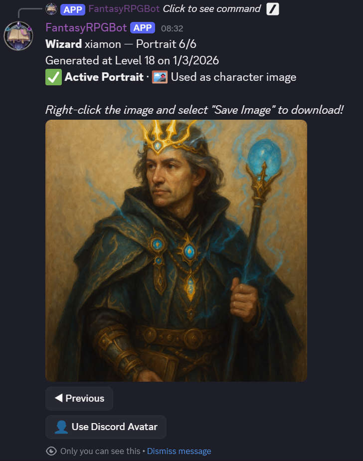 AI-Generated Portrait